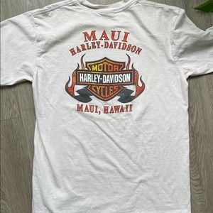 Vintage Maui, Hawaii Harley Davidson Long Sleeve Tee
